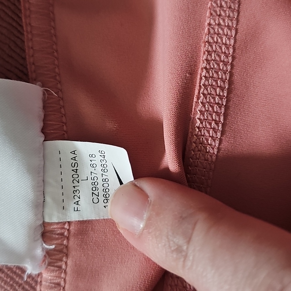 Nike Women's Coral Athletic Shorts - Picture 3 of 4